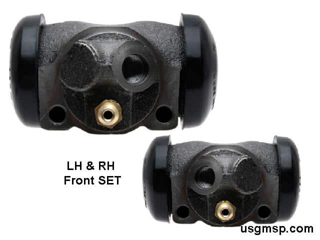 Wheel cylinders FRONT: 58-64 Pontiac USA (PR)